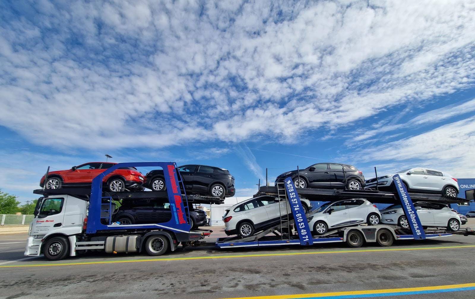 camión cigüeña de gruas sisanauto