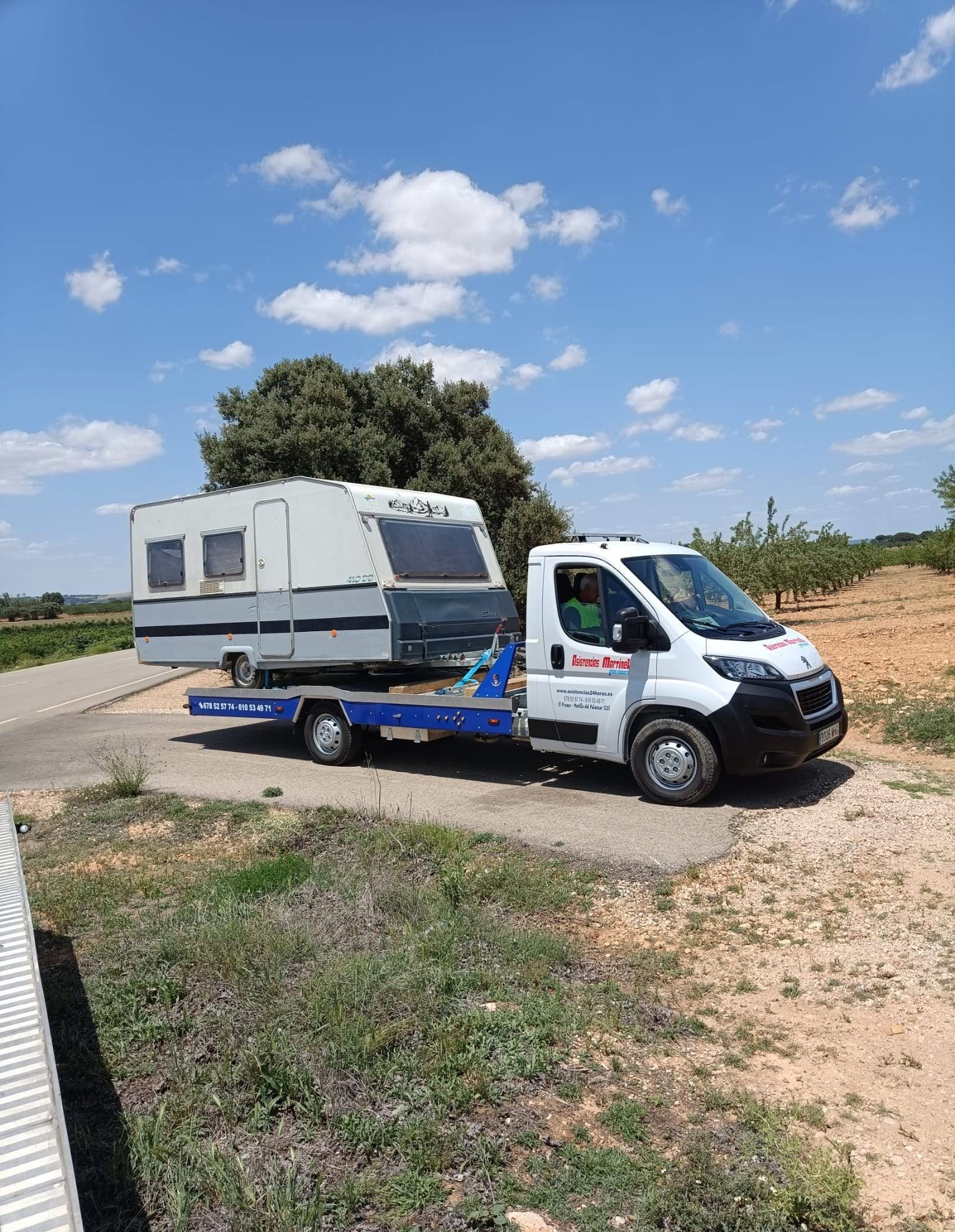 Transporte de caravana en Cuenca gracias a Sisanauto